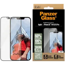 PanzerGlass Apple iPhone 17e / 16e / 14 / 13 / 13 Pro üvegfólia + telepítő keret mobiltelefon kellék