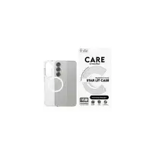 PanzerGlass CARE kryt Samsung Galaxy S25+ Star Lit csillogó / fehér Qi tok tok és táska