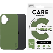 PanzerGlass CARE tok Apple iPhone 16 MagSafe Fearlessly zöld (1385) tok és táska