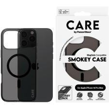 PanzerGlass CARE tok Apple iPhone 16 Pro Max MagSafe Smokey füstszínű/fekete (1352) tok és táska