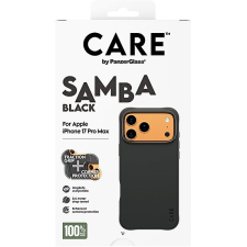PanzerGlass CARE tok Apple iPhone 17 Pro Max-hoz, MagSafe, Samba Black tok és táska