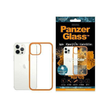 PanzerGlass ClearCase iPhone 12/12 Pro narancssárga AB tok tok és táska
