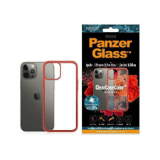 PanzerGlass ClearCase iPhone 12 Pro Max narancs piros AB tok tok és táska