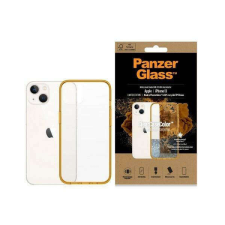 PanzerGlass ClearCase iPhone 13 6.1&quot; antibakteriális ütésálló narancs tok mobiltelefon kellék