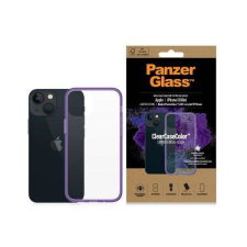 PanzerGlass ClearCase iPhone 13 Mini 5.4&quot; antibakteriális ütésálló lila tok tok és táska