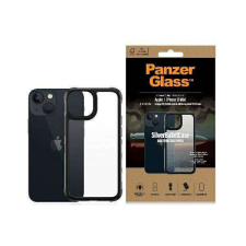 PanzerGlass ClearCase iPhone 13 Mini 5.4" fekete antibakteriális ütésálló SilverBullet tok tok és táska