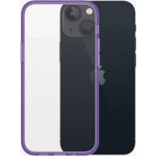 PanzerGlass ClearCase iPhone 13 Mini Antibacterial Military Telefon tok - Átlátszó / Lila (0327) tok és táska