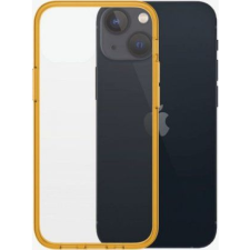 PanzerGlass ClearCase iPhone 13 Mini Antibacterial Military Telefon tok - Átlátszó / Narancs (0328) tok és táska