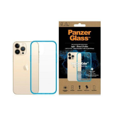 PanzerGlass ClearCase iPhone 13 Pro Max 6,7&quot; antibakteriális ütésálló türkízkék tok tok és táska