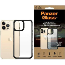 PanzerGlass ClearCase iPhone 13 Pro Max Antibacterial Military Telefon tok - Átlátszó / Piros (0345) tok és táska