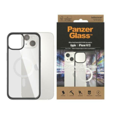 PanzerGlass ClearCase MagSafe iPhone 14/13 6,1" antibakteriális fekete tok tok és táska