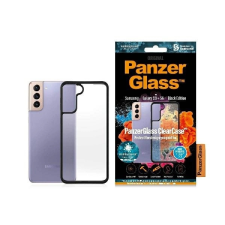 PanzerGlass ClearCase tok Samsung Galaxy S21+ - fekete tok és táska