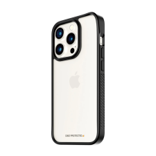 PanzerGlass D3O ClearCase Apple iPhone 15 Pro Tok - Átlátszó/Fekete tok és táska