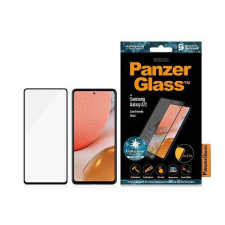 PanzerGlass E2E Microfracture Samsung A72 A725 Case Friendly AntiBacterial Telefon kijelzővédő üveg mobiltelefon kellék