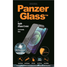 PanzerGlass Edge-to-Edge Antibacterial Apple iPhone 12 Mini üvegfólia - fekete mobiltelefon kellék