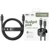 PanzerGlass Empower USB-C / USB-C kábel, 1,2 m, fekete