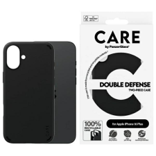 PanzerGlass Feature Double Defense tok iPhone 16 Plus - fekete tok és táska