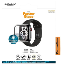 PanzerGlass Full Protection Apple Watch 4 / 5 / 6 / SE üvegfólia - 40mm, átlátszó keret okosóra kellék