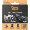 PanzerGlass HoOps Apple iPhone 16 Pro/15 Pro/16 Pro Max/15 Pro Max kamera védő gyűrű - fekete titán (1203)