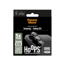 PanzerGlass HOOPS CERAMIC kameravédő üveg (9H + segédkeret) ÁTLÁTSZÓ Samsung Galaxy S25 (SM-S931) mobiltelefon kellék