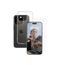 PanzerGlass iPhone 15 Pro Edzett üveg kijelzővédő + Tok mobiltelefon kellék
