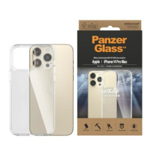 PanzerGlass keménytok iPhone 14 Pro Max 6,7&quot; antibakteriális ütésálló átlátszó tok tok és táska