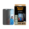 PanzerGlass PRIVACY ULTRA-WIDE FIT képernyővédő üveg (3D, betekintés védelem + segédkeret) FEKETE Apple iPhone 16 Pro