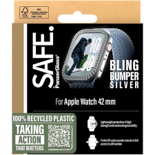 PanzerGlass SAFE Apple Watch 10 42mm bumper třpytivě stříbrný rámeček okosóra kellék