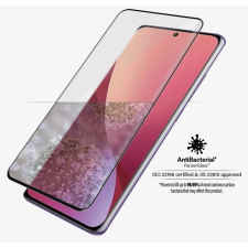 PanzerGlass Screen Protector Case Friendly Antibacterial Xiaomi 12 Pro fekete mobiltelefon kellék
