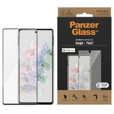 PanzerGlass Ultra-Wide Fit edzett üveg fekete szegéllyel Google Pixel 7 mobiltelefon kellék