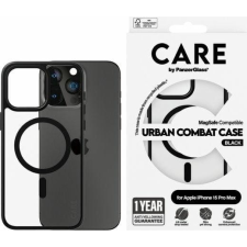 PanzerGlass Urban Combat iPhone 15 Pro Max MagSafe Telefon tok - Átlátszó / Fekete (1428) tok és táska