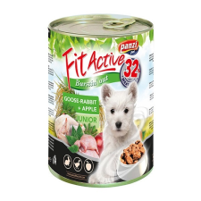 Panzi Állateledel konzerv PANZI FitActive junior kutyának liba- és nyúlhússal 415 g kutyaeledel