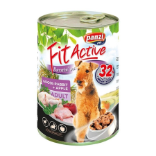 Panzi Állateledel konzerv PANZI FitActive kutyának liba- és nyúlhússal, almával 1240 g kutyaeledel