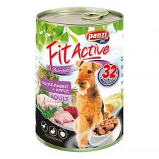 Panzi állateledel konzerv panzi fitactive kutyának liba- és nyúlhússal, almával 1240 g kutyaeledel
