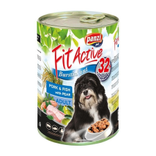 Panzi Állateledel konzerv PANZI FitActive kutyának sertéshússal és hallal 1240 g kutyaeledel