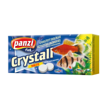 Panzi Crystal tabletta gyors Bioenzim víztisztító 10db max 200l (P7025) akvárium vízszűrő