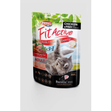 Panzi | Fit Active | Sensitive 3in1 | Felnőtt macskáknak | Száraztáp | Hal, baromfi - 300 g macskaeledel