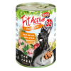 Panzi | FitActive | Felnőtt kutyáknak | Konzerv | Hús mix, alma és körte - 415 g