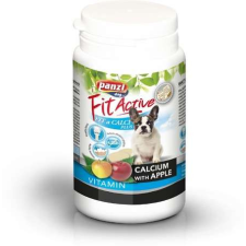  Panzi FitActive Fit-a-Calci Plus with Apple tabletta kutyáknak - 60 db vitamin, táplálékkiegészítő kutyáknak