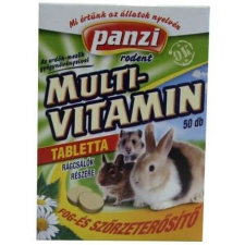 Panzi fog- és szőrzeterősítő multivitamin rágcsálóknak (50 db) vitamin, táplálékkiegészítő rágcsálóknak