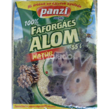  Panzi Forgács Alom rágcsálóknak - Natúr 55l rágcsáló felszerelés
