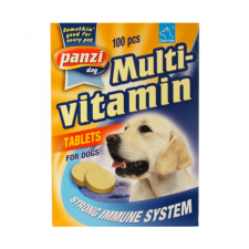 Panzi Panzi Vitamin Multivitamin Tabletta Kutyáknak 100db-os csomag Canitab multivitamin 300019 vitamin, táplálékkiegészítő kutyáknak