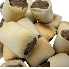  Panzi | Sütött kutyakeksz – Rollies (töltött jutalomfalat) – 2,5 cm – 260 g jutalomfalat kutyáknak