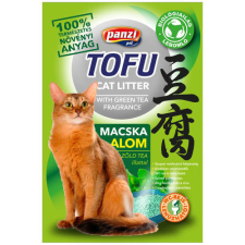 Panzi Tofu - nyövényi alapú, zöld tea illatú macskaalom (2,5kg) macskaalom