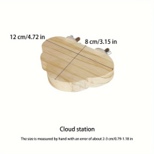  Papagájoknak készült madárülőke, rétegelt fa lemezből készült madárállvány játék madaraknak