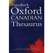  Paperback Oxford Canadian Thesaurus – Robert Pontisso idegen nyelvű könyv