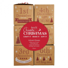 Papermania Üres adventi kalendárium , 25 Advent Boxes / Papermania Create Christmas (1 csomag) matrica