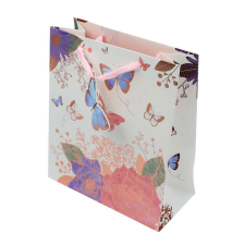  Papír ajándéktasak L Pillangók ajándéktasak
