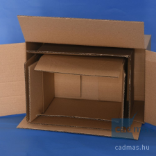  Papír doboz 600x600x600mm 31BC 5 rétegű (kartondoboz) postázás