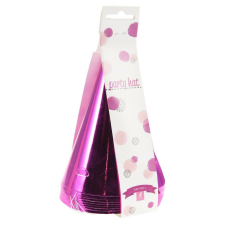  PAPÍR KALAP PINK 16X11,5CM 491020850 8DB party kellék